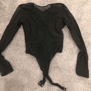 Beautiful see through bodysuit